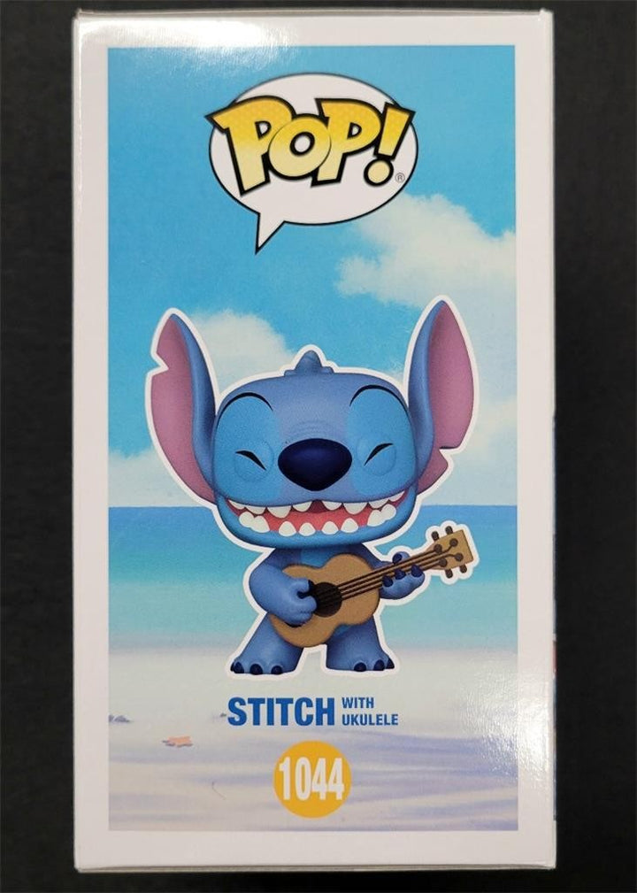 Chris Sanders signed Stitch with Ukelele Funko Pop 1044 autograph ~ Beckett BAS