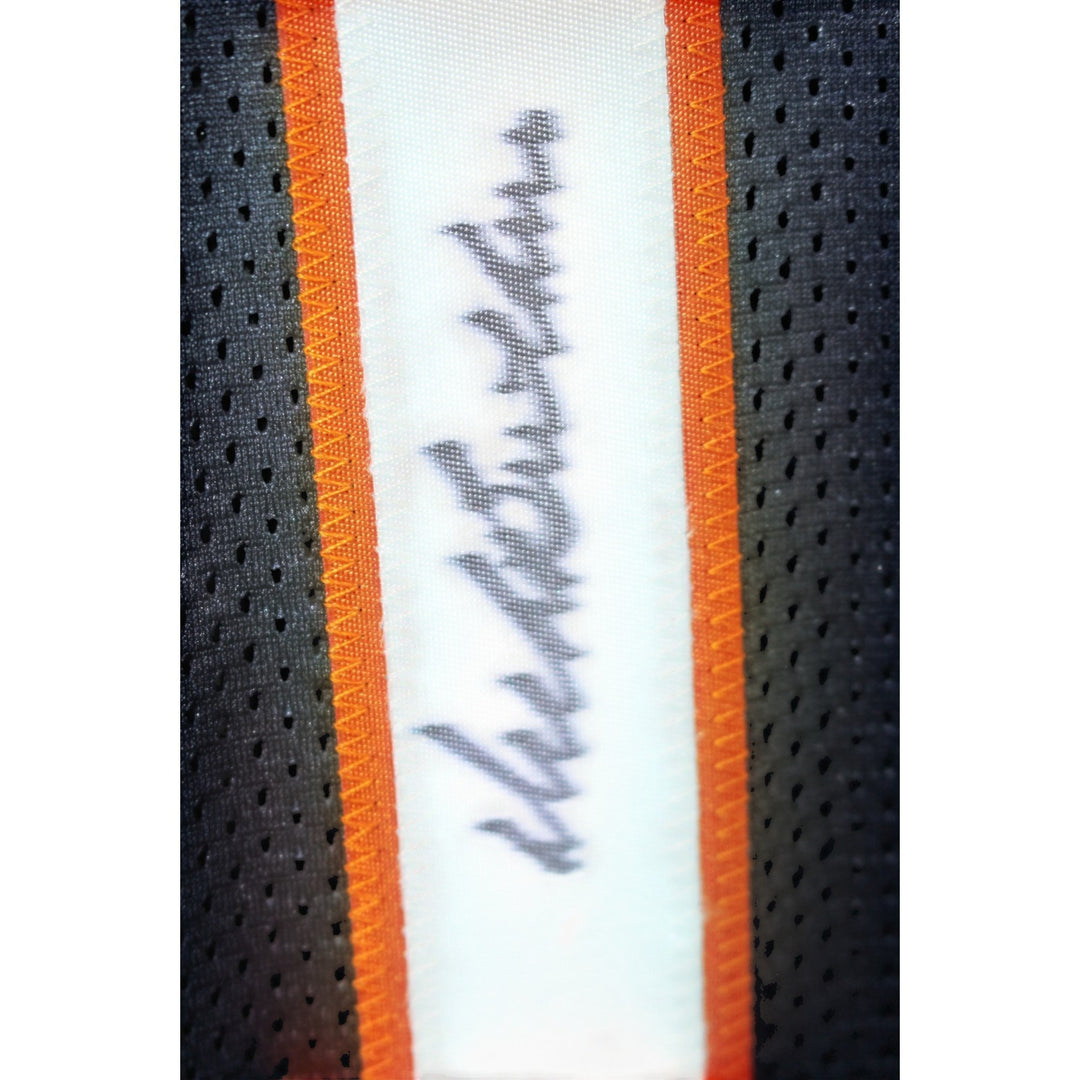Dick Butkus Autographed/Signed Pro Style Size XL Navy Jersey JSA 57029