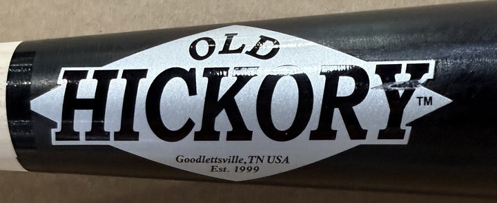 Mike Trout Signed Old Hickory Game Model Bat  Auto MLB Holo LA Angels MVP