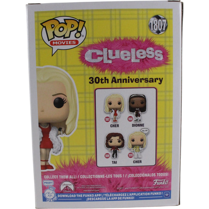 Alicia Silverstone Autographed Clueless Funko Pop! #1807 Cher Beckett 53799