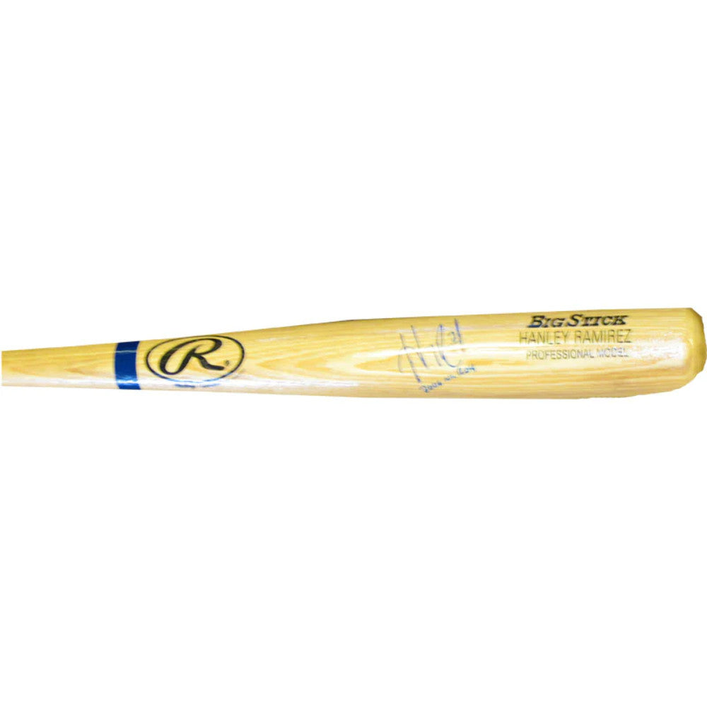 Hanley Ramirez 2006 NL ROY Autographed Rawlings Big Stick Bat