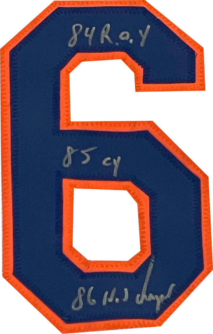 Dwight Gooden "84 ROY, 85 CY, 86 WS Champs" Autographed New York Mets Jersey (JS