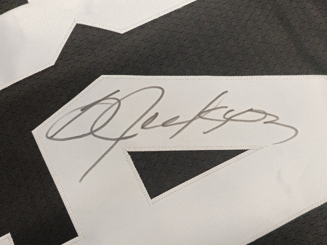 Raiders Bo Jackson Auto Black Authentic Mitchell Ness Throwback Jersey XXL BAS