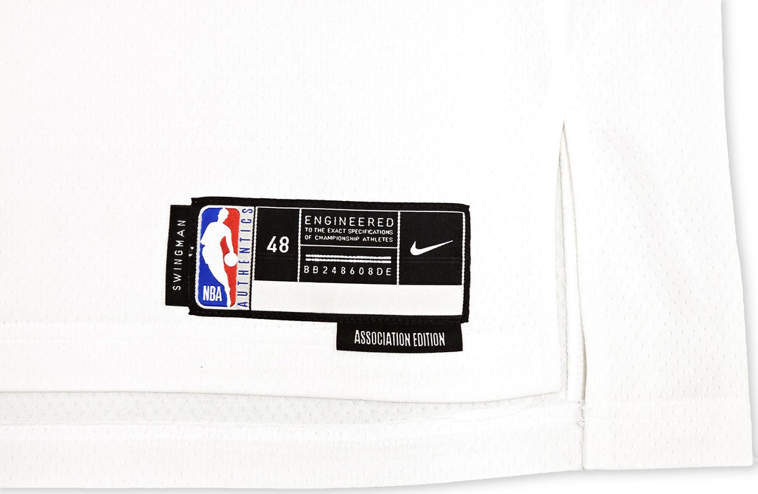 Grizzlies Ja Morant Auto White Nike Association Edt Swingman Jersey 48 Beckett