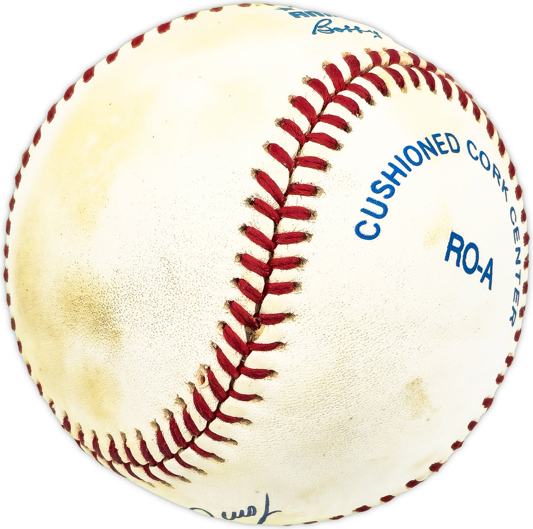 Tom Underwood Signed AL Baseball Oakland A's, New York Yankees Beckett #BM17842