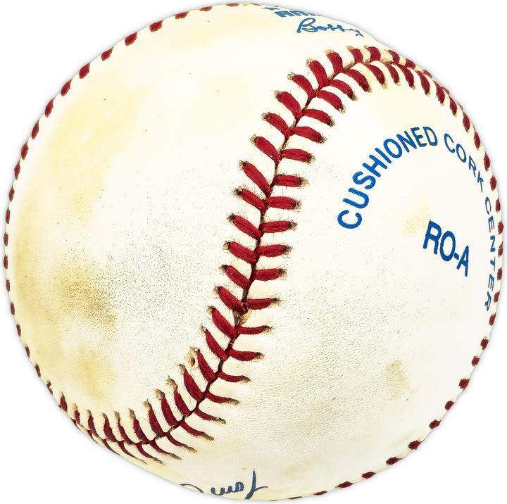 Tom Underwood Signed AL Baseball Oakland A's, New York Yankees Beckett #BM17842