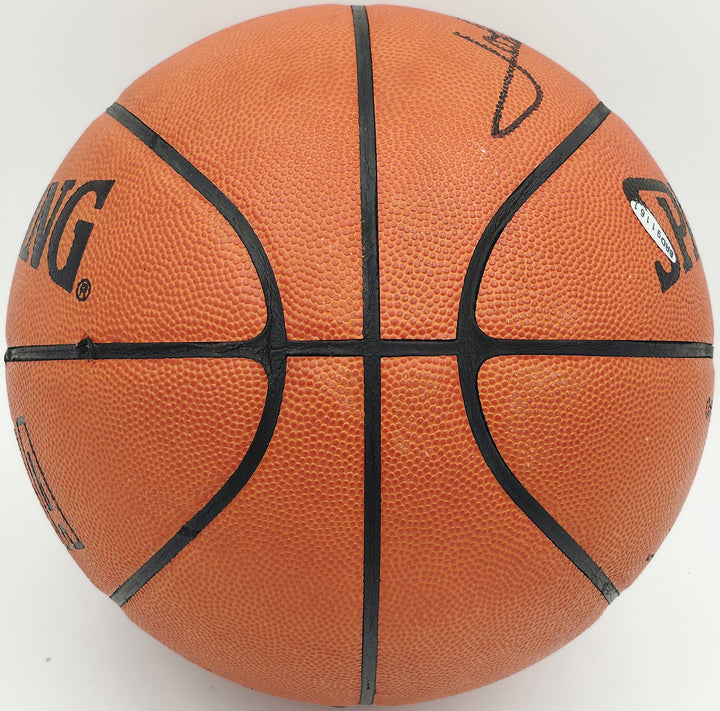 John Havlicek Auto Spalding NBA Leather Game Basketball Celtics UDA Holo Beckett