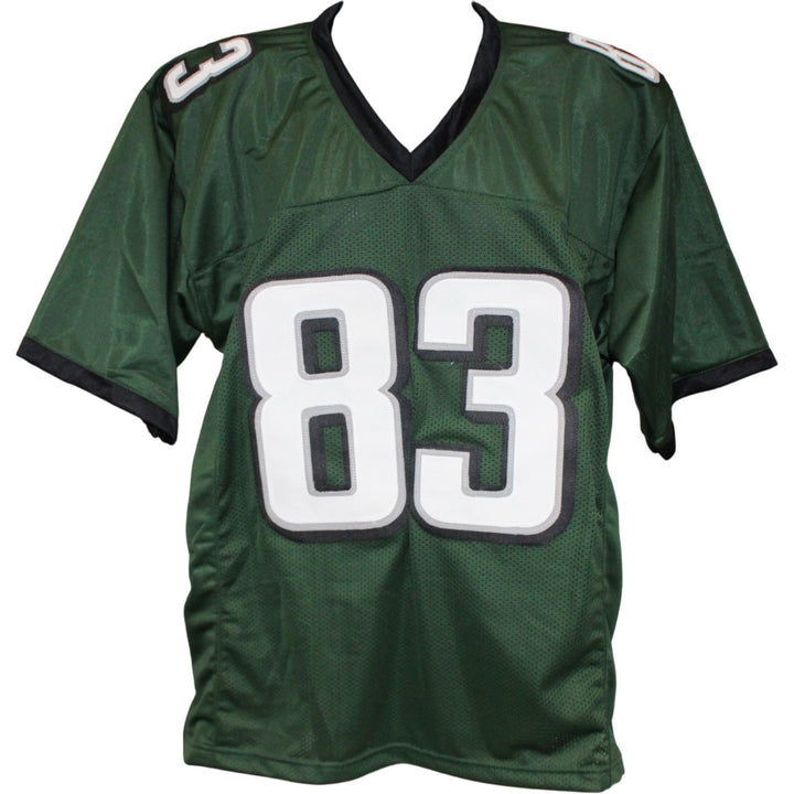 Jahan Dotson Signed Philadelphia Eagles Pro Style XL Green Jersey Beckett 53716