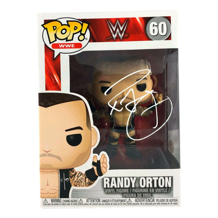Randy Orton Autographed Funko Pop #60 JSA COA WWE Raw Signed