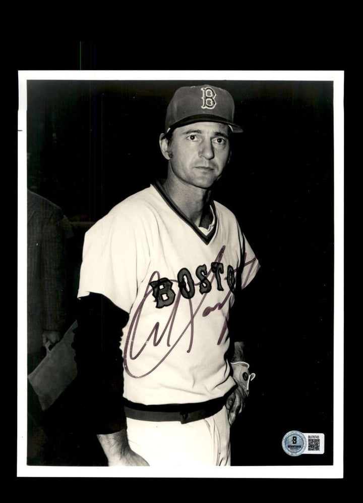 Carl Yastrzemski Beckett BAS Signed 8x10 Photo Autograph Red Sox