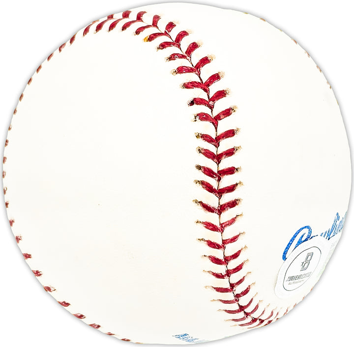 John "Zeke" Bella Signed MLB Baseball New York Yankees Beckett #BM25716