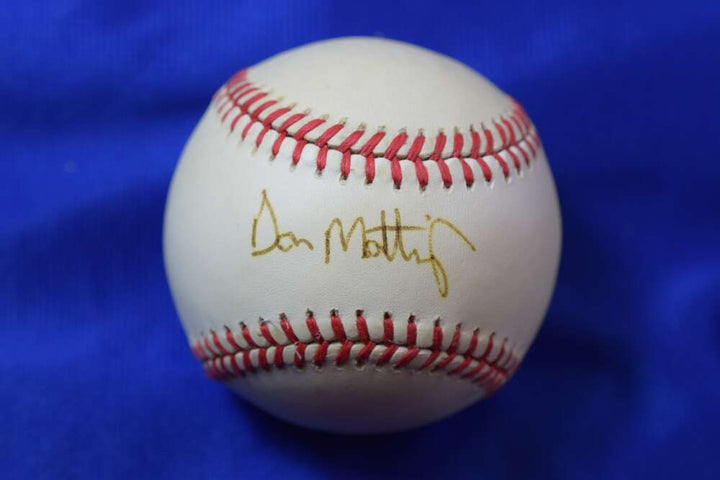 Don Mattingly PSA DNA Autograph American League Signed Baseball