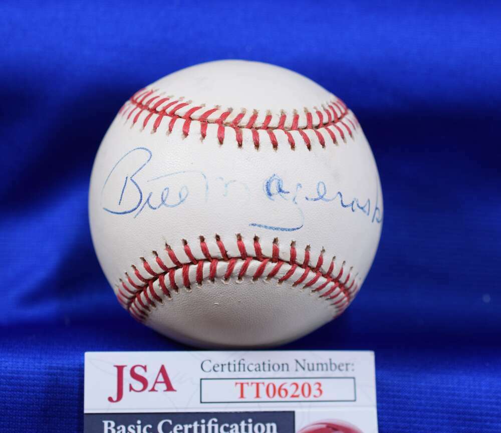 Bill Mazeroski JSA Cert Autograph National League ONL Signed BasebaLL