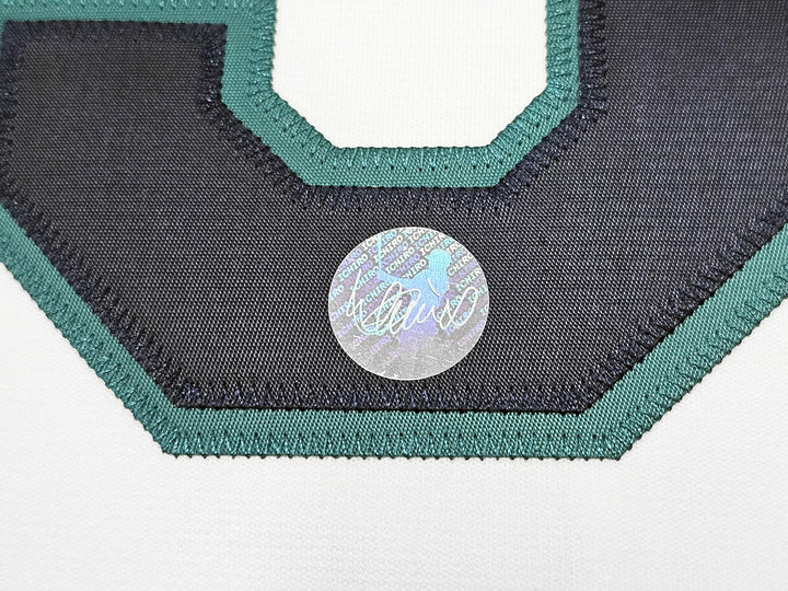Mariners Ichiro Suzuki Auto White Authentic Mitchell Ness 2001 ASG Jersey Sz 44