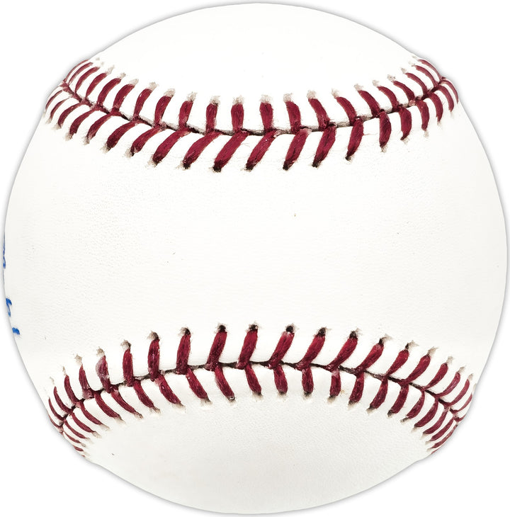 Marty Brennaman Auto 1990 WS Logo MLB Baseball Reds WS Champs 1990 JSA CC21745