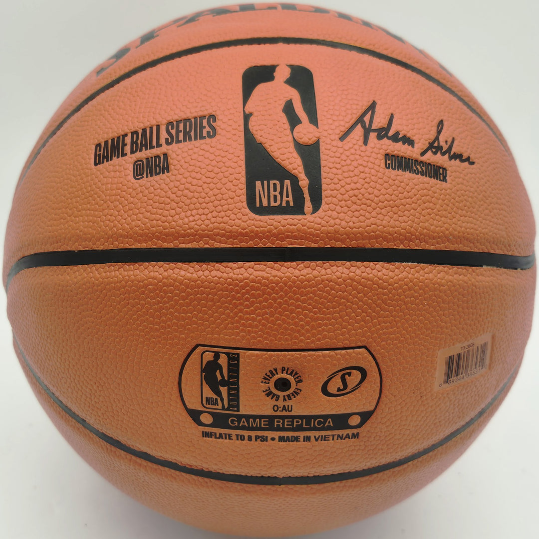 Luka Doncic Auto Official Game Ball Series Basketball Mavericks Logo Fanatics