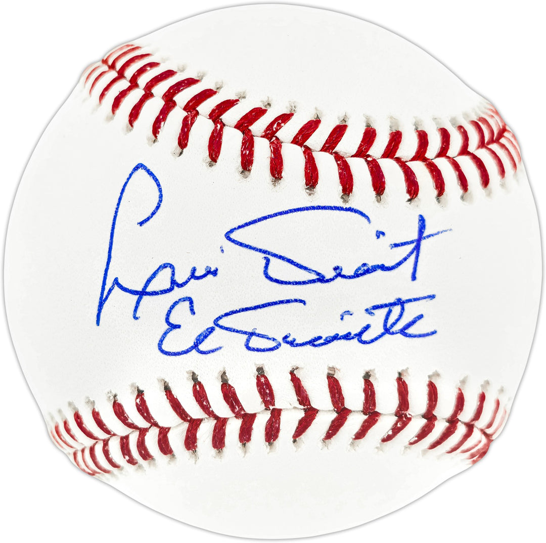 Luis Tiant Signed Official MLB Baseball Boston Red Sox "El Tiante" JSA