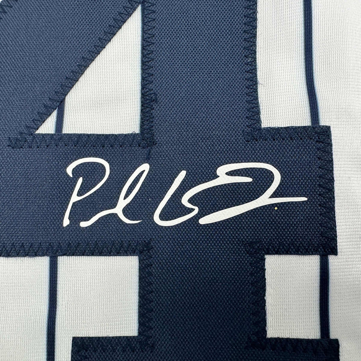 Facsimile Autographed Paul Goldschmidt New York Pinstripe Reprint Jersey Mens XL