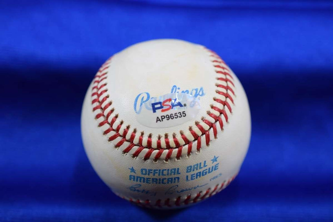 Rafael Palmeiro PSA DNA Autograph American League Early Signed Baseball