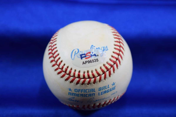 Rafael Palmeiro PSA DNA Autograph American League Early Signed Baseball
