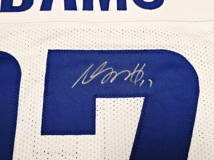 Los Angeles Rams Davante Adams Signed White Jersey Beckett Witness