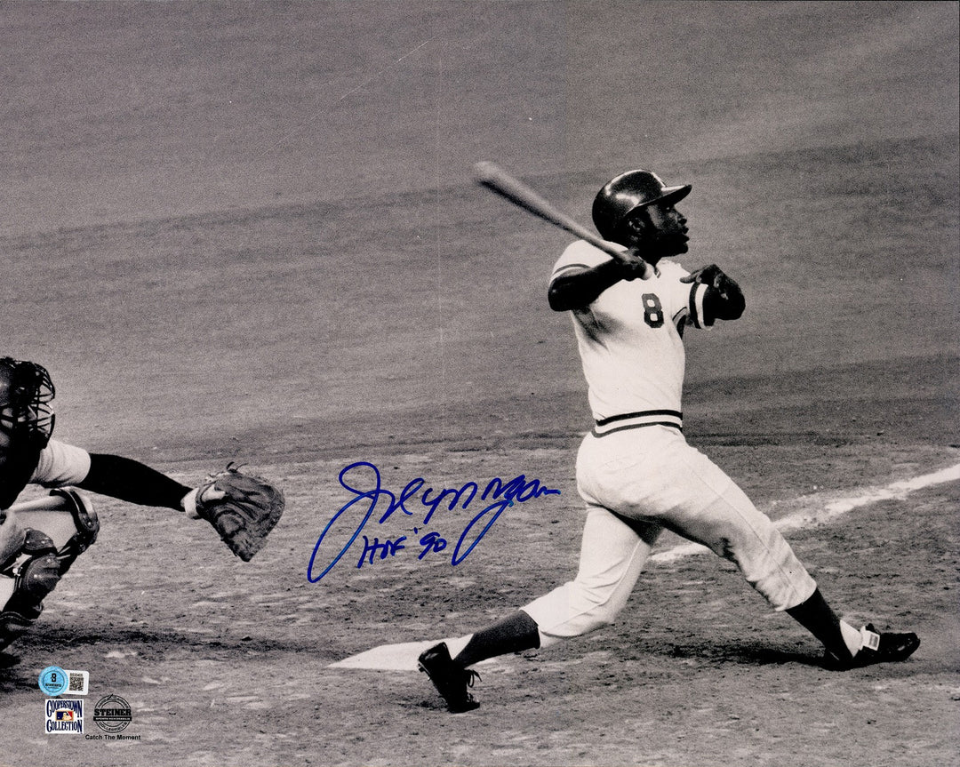 Joe Morgan Signed 16x20 Photo Cincinnati Reds "HOF 90" Beckett #BS30405