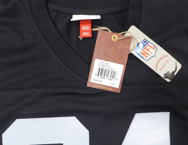 Raiders Bo Jackson Auto Black Authentic Mitchell & Ness Jersey Beckett #1W615081