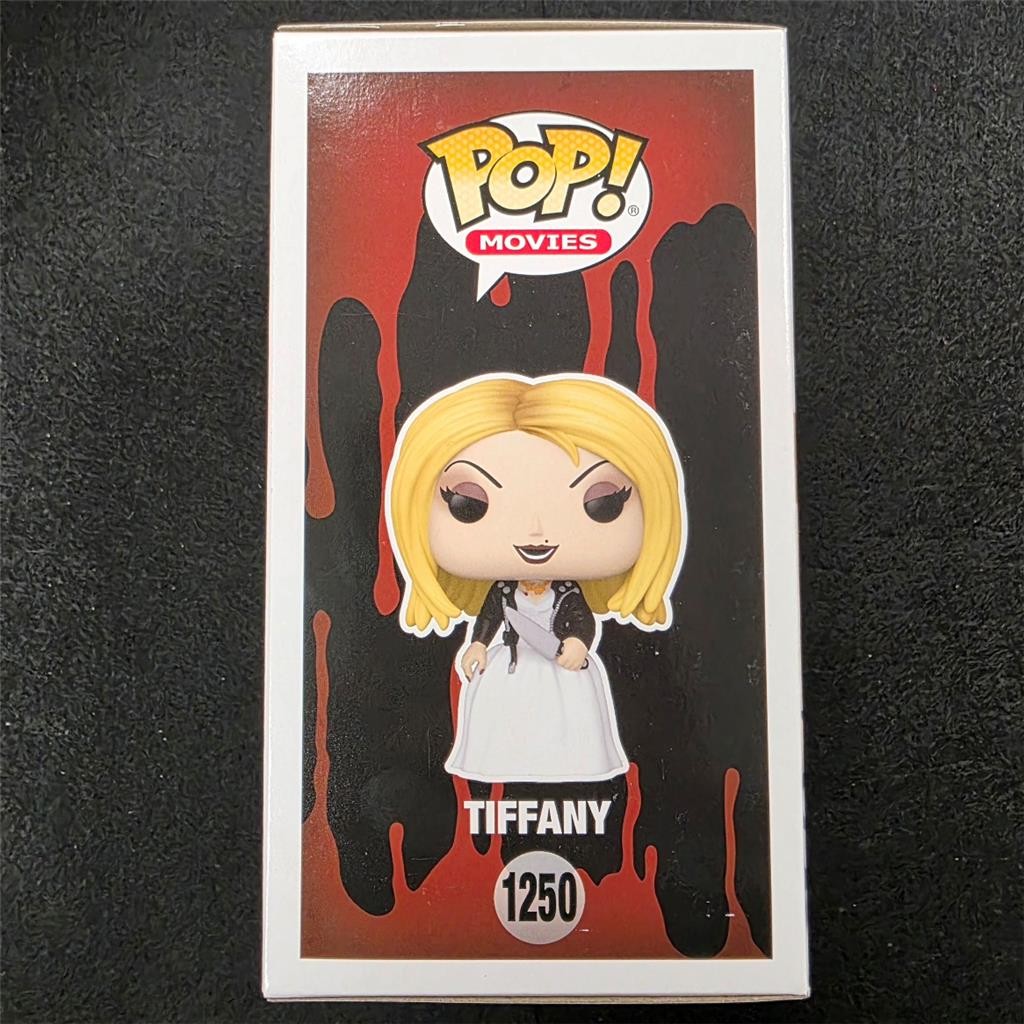Jennifer Tilly signed Bride of Chucky Tiffany Funko Pop! 1250 red autograph JSA
