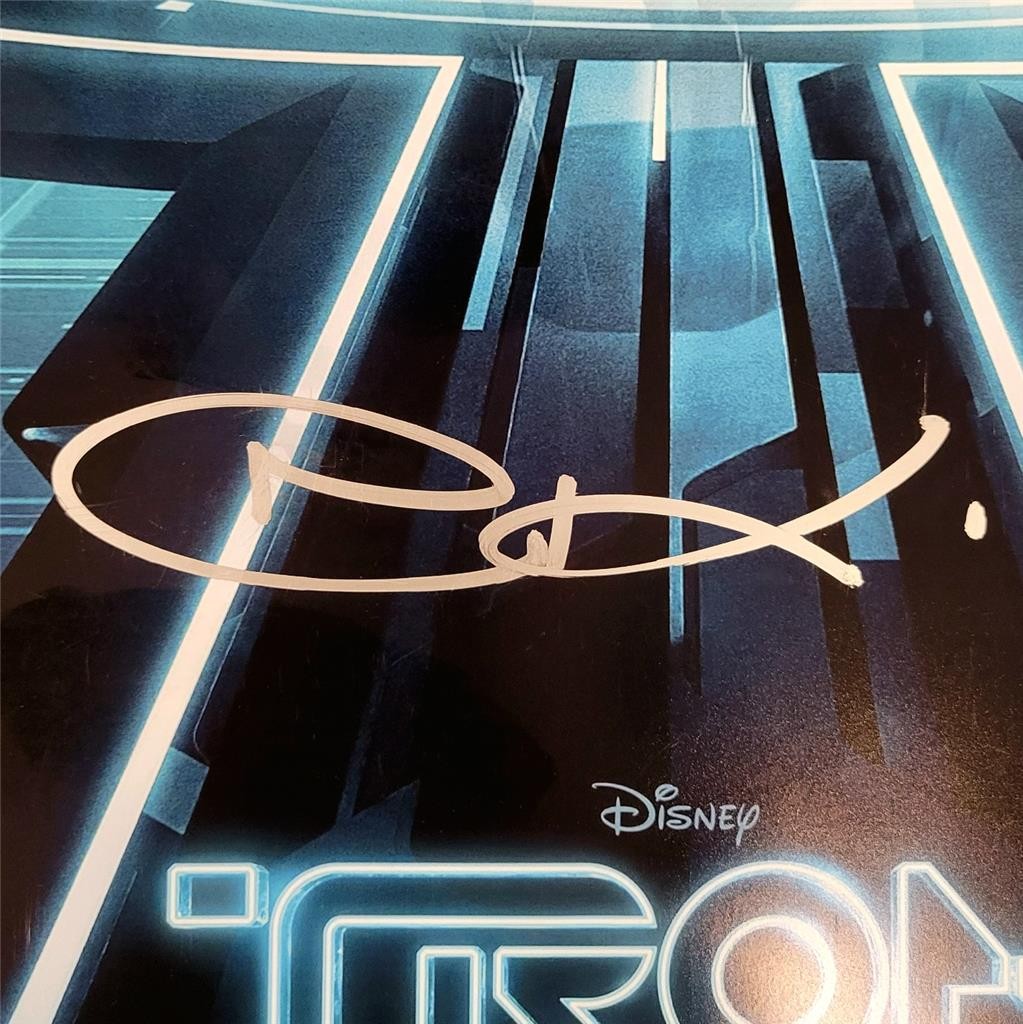 Joseph Kosinski signed Tron Legacy 24x36 Photo Movie Poster autograph (B) ~ JSA