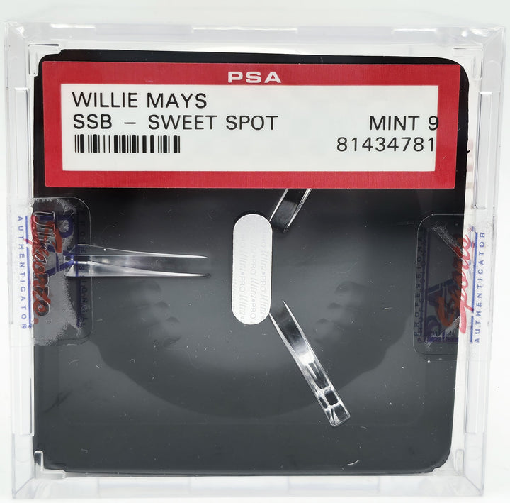 Willie Mays Auto MLB Baseball Giants PSA 9 Auto Mint 9 Say Hey PSA/DNA #81434781