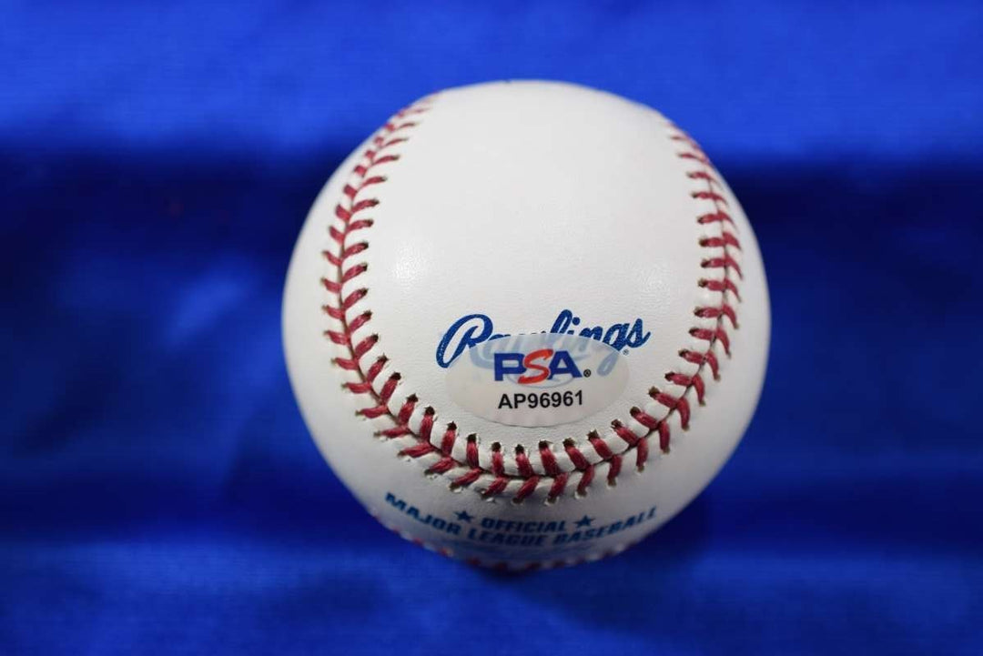 Ernie Harwell PSA DNA Autograph Major League OML Signed Baseball Tigers