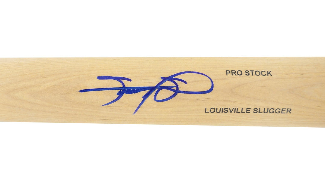 Sammy Sosa Signed Blonde L Slugger Pro Stock Baseball Bat Cubs Beckett Wit