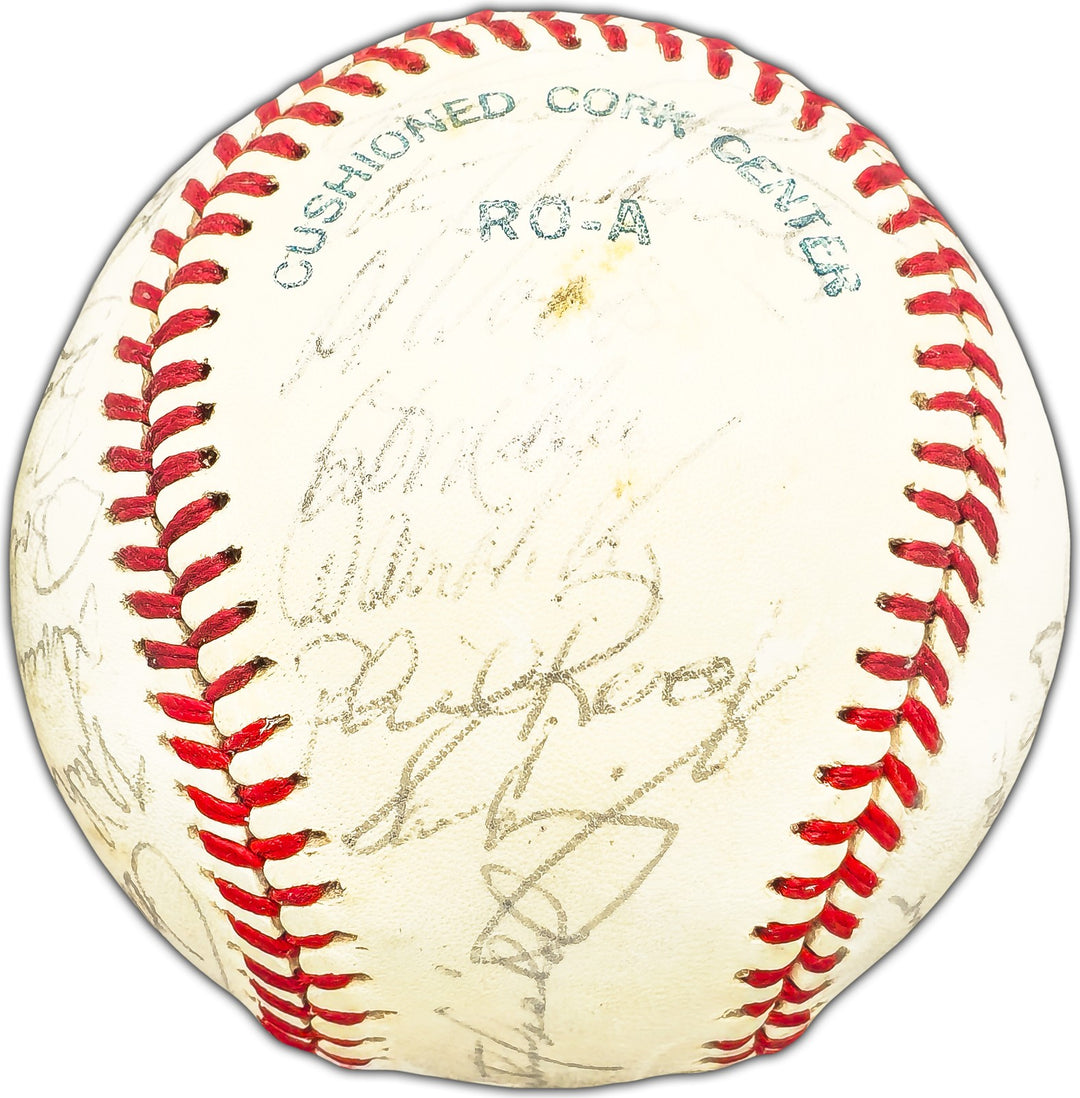1977 Toronto Blue Jays Team Signed Signed MacPhail AL Baseball Inaugural Year