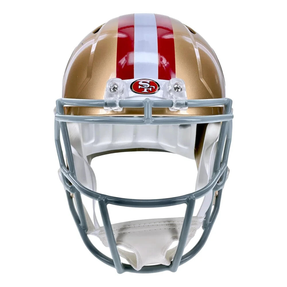 George Kittle Autographed San Francisco 49ers Full Size Speed Helmet BAS Signed