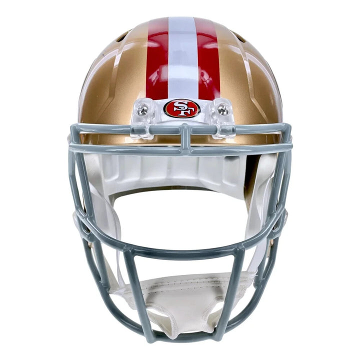 George Kittle Autographed San Francisco 49ers Full Size Speed Helmet BAS Signed