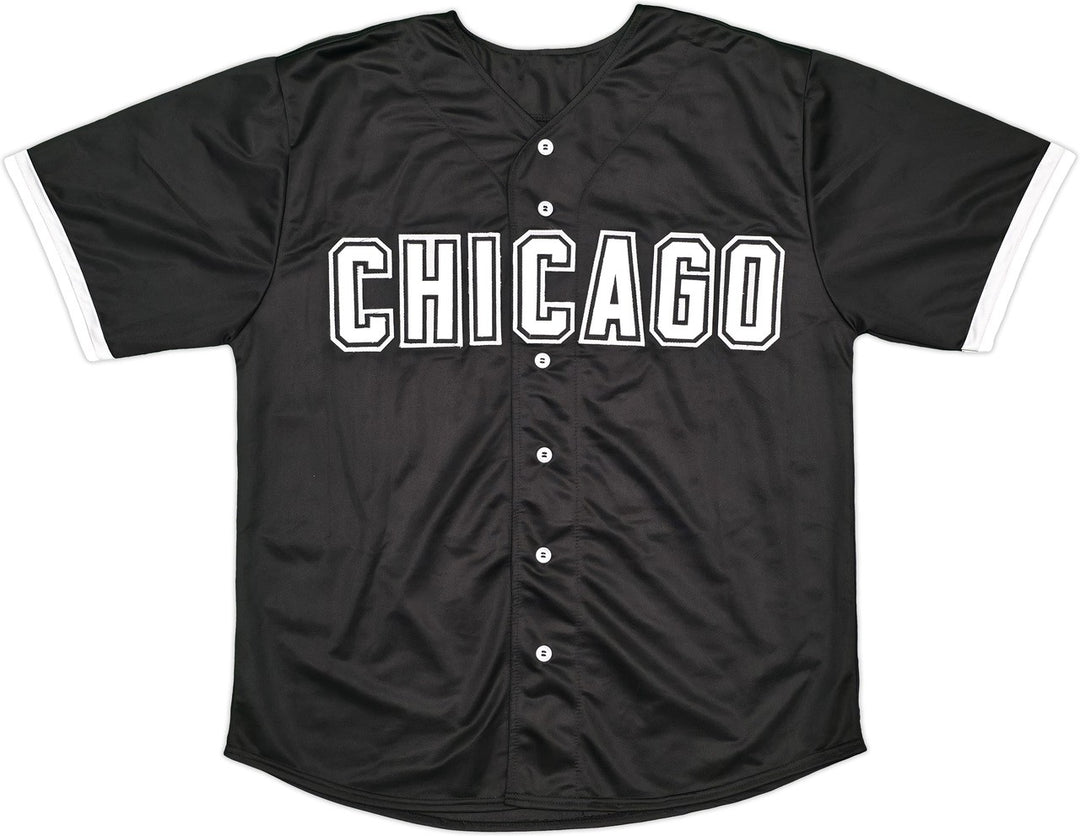 Chicago White Sox Sammy Sosa Signed Black Jersey Beckett BAS Witness