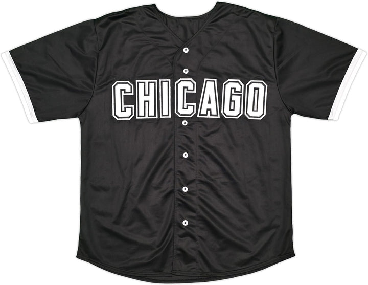 Chicago White Sox Sammy Sosa Signed Black Jersey Beckett BAS Witness