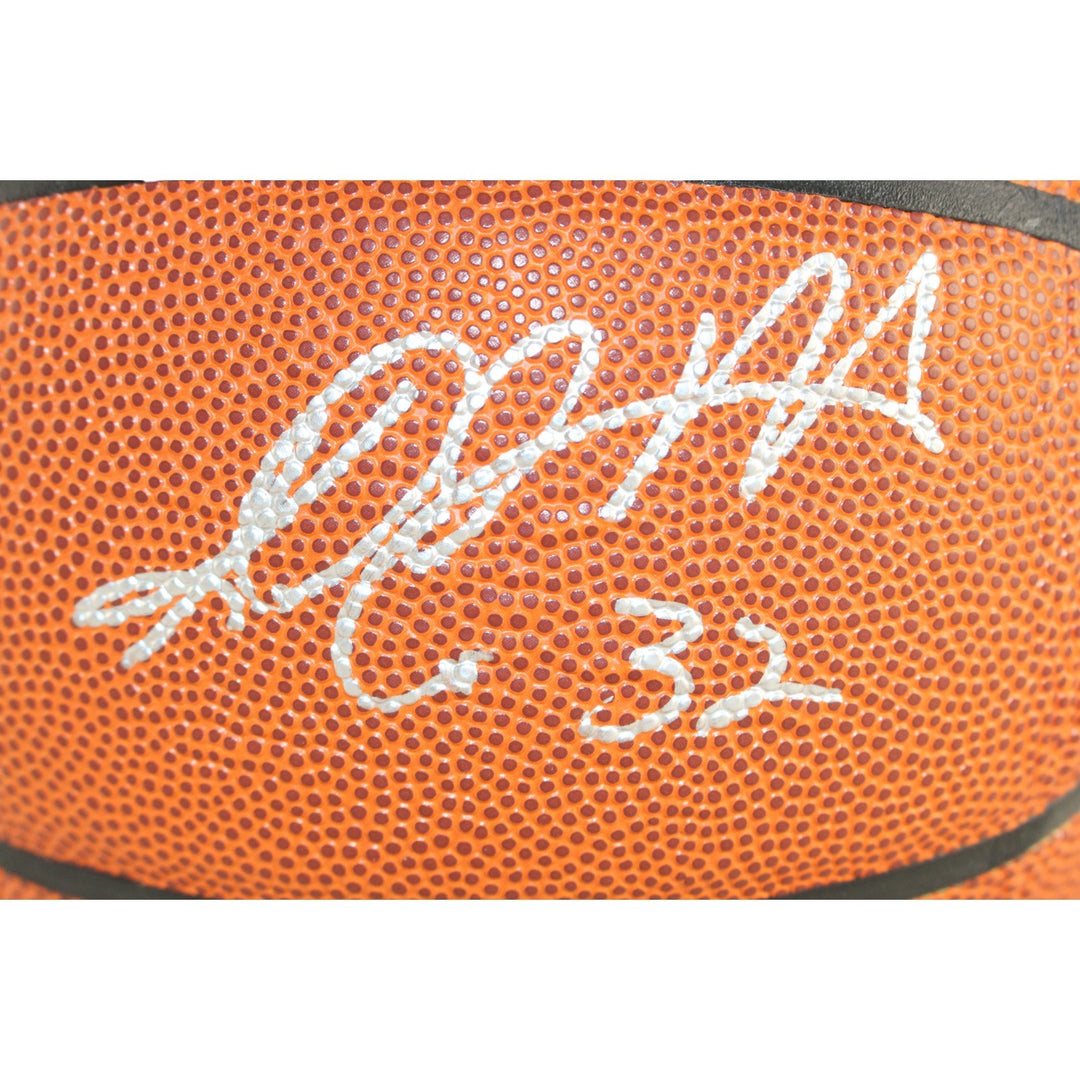 John Stockton Karl Malone Autographed/Signed Utah Jazz Basketball Beckett 53106