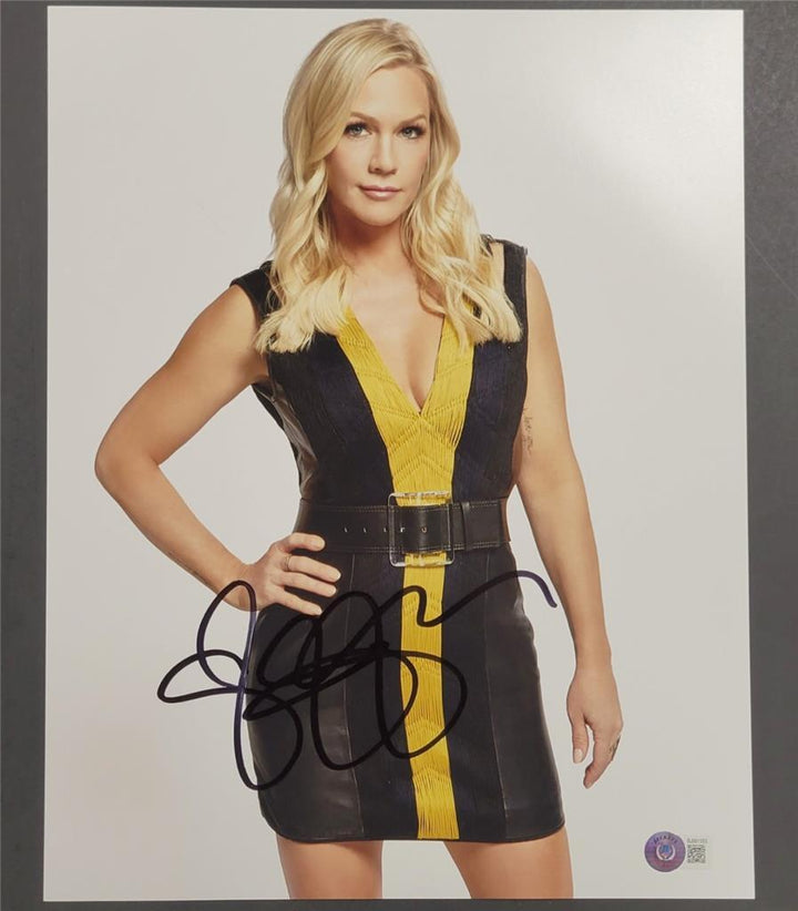 Jennie Garth signed 11x14 photo #4 Community BH90210 autograph ~ Beckett BAS