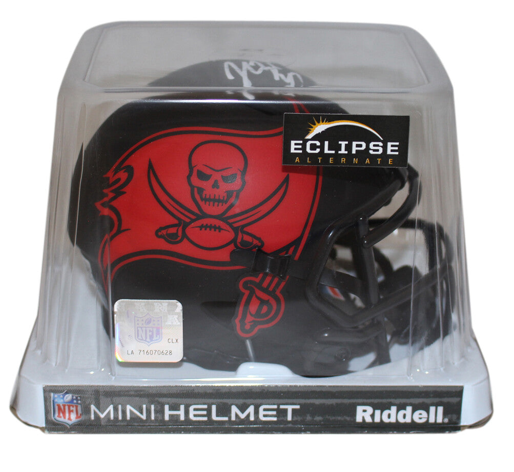 John Lynch Autographed Tampa Bay Buccaneers Eclipse Mini Helmet Beckett 34899