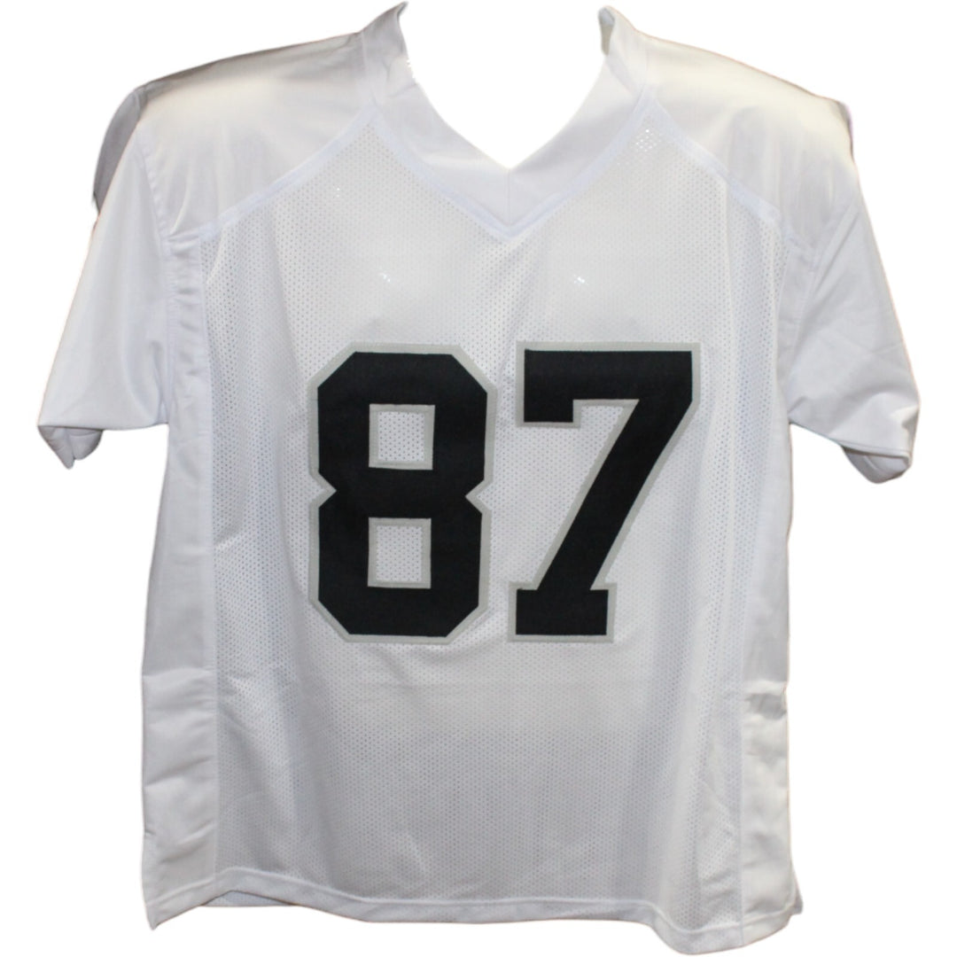 Michael Mayer Autographed/Signed Pro Style White Jersey Beckett 43094