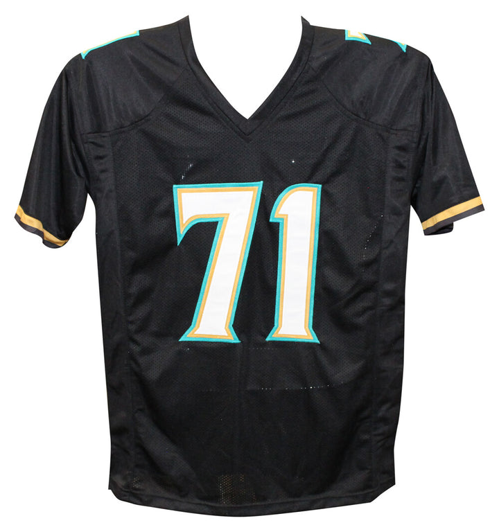 Tony Boselli Autographed/Signed Pro Style Black XL Jersey  BAS 40275
