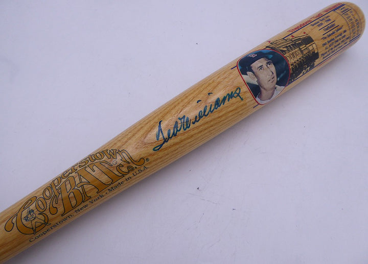 Ted Williams Signed Cooperstown Bat Boston Red Sox JSA #ZZ67867