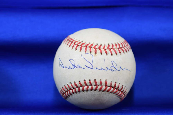 Duke Snider PSA DNA Autographed National League ONL Signed Baseball