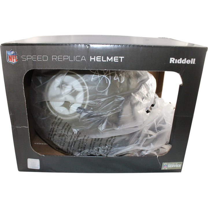 Troy Polamalu Autographed Pittsburgh Steelers F/S 22 STS Helmet Beckett 56199
