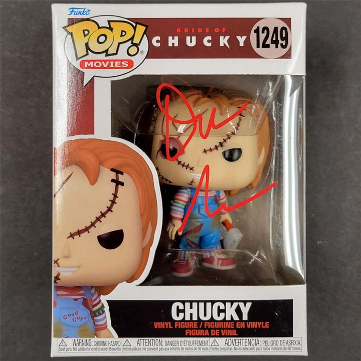 Don Mancini signed Bride of Chucky Funko Pop autograph (B) ~ Beckett BAS Holo
