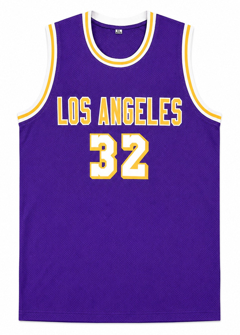 Los Angeles Lakers Magic Johnson Signed Purple Jersey PSA/DNA