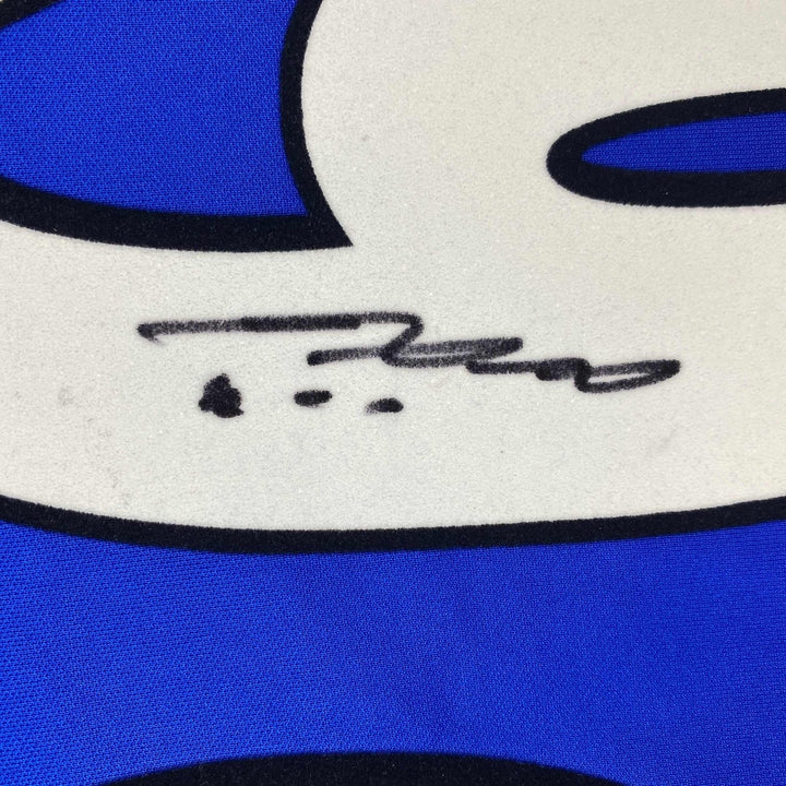 Autographed/Signed John Terry Chelsea FC Blue Soccer Jersey Beckett BAS COA