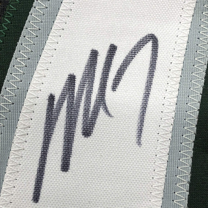 FRAMED Autographed/Signed MICHAEL VICK 33x42 Philadelphia Black Jersey PSA COA