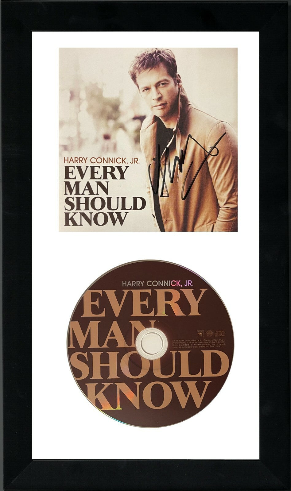 Harry Connick, Jr Signed 2013 Every Man Should Know Booklet w/ CD 6.5x12 Beckett